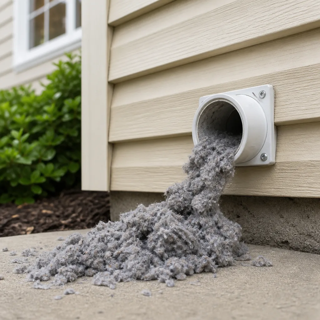 Dryer vent cleaning